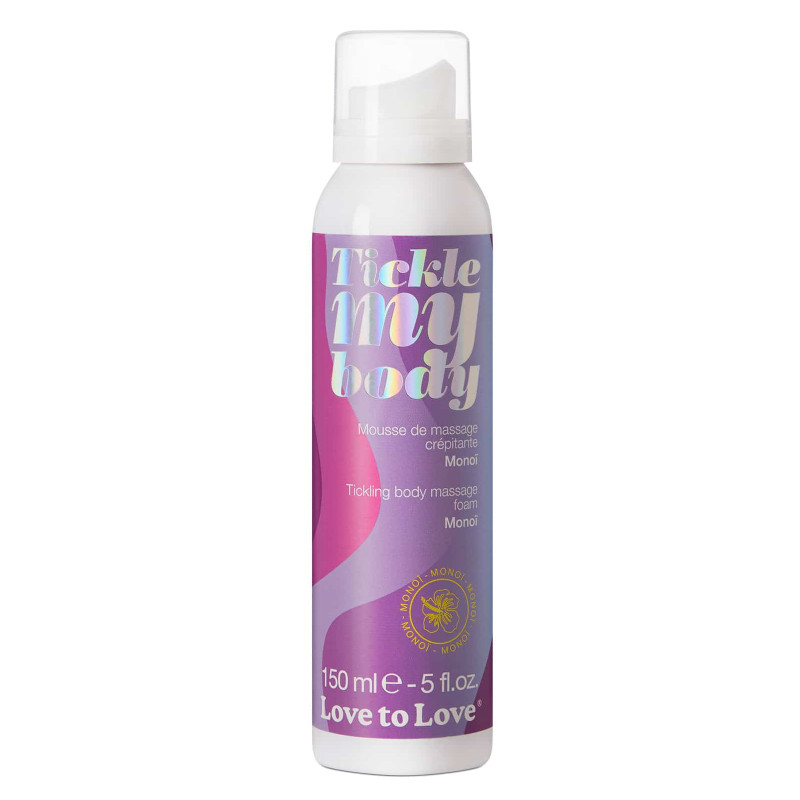 Love to Love Mousse de massage crépitante Tickle My Body Monoi 150ml